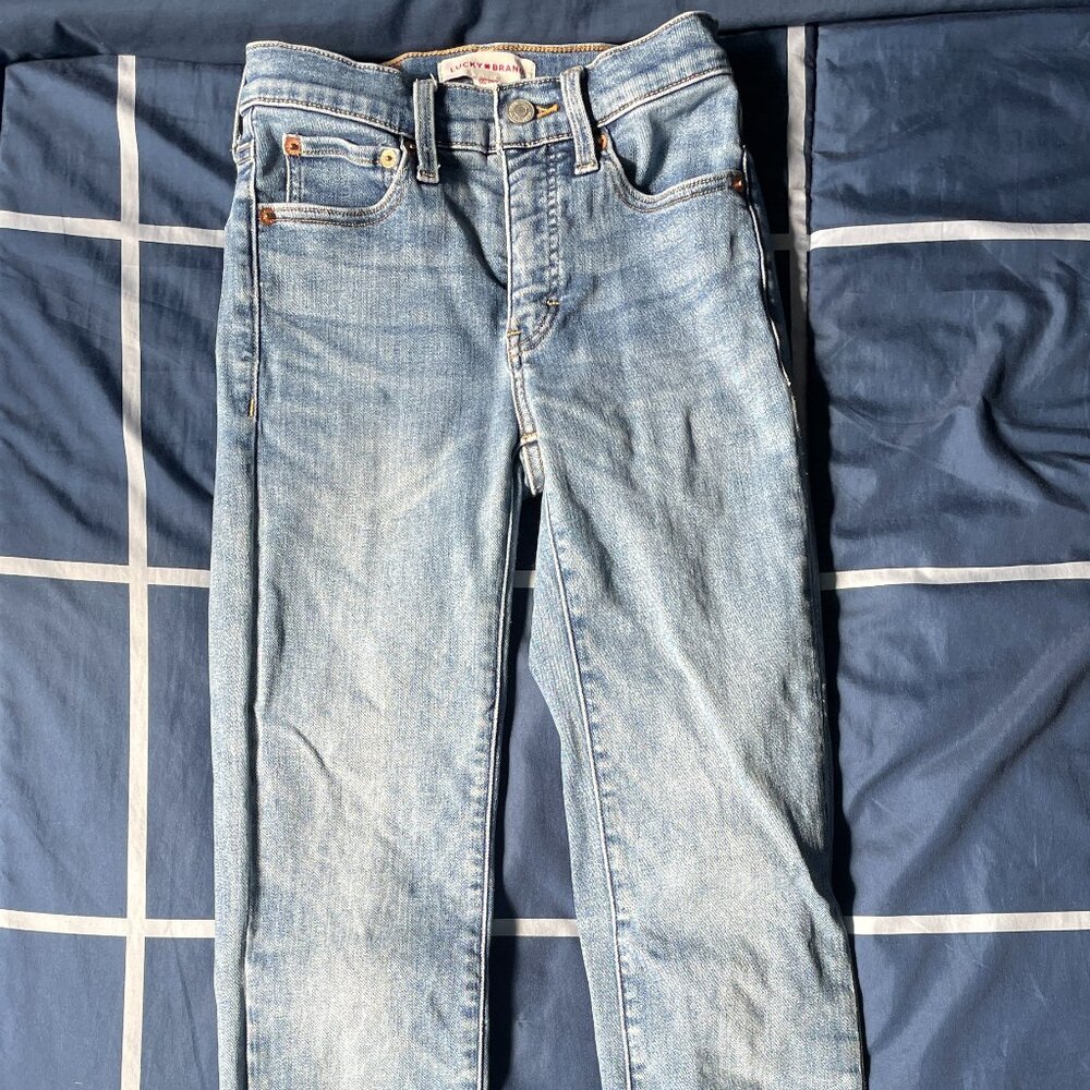 High Rise Zoe Straight Jeans